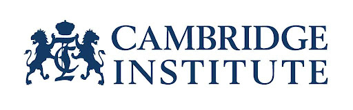 Logotipo del Cambridge Institute en azul marino